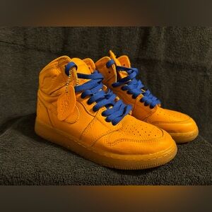 Size 4.5Y/6w - Air Jordan 1 Retro OG G8RD High Orange Peel